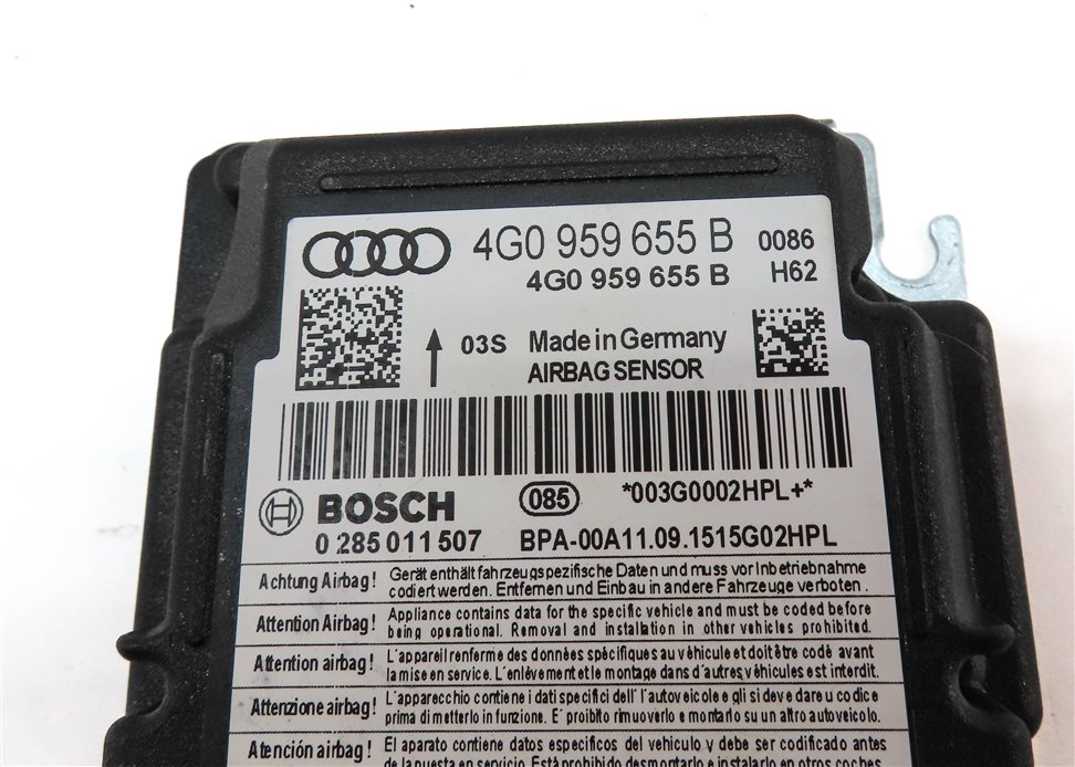 Thumbnail 4: 15-17 AUDI A6 A7 S6 S7 (C7 4G8) SRS SAFETY BAGG CONTROL MODULE