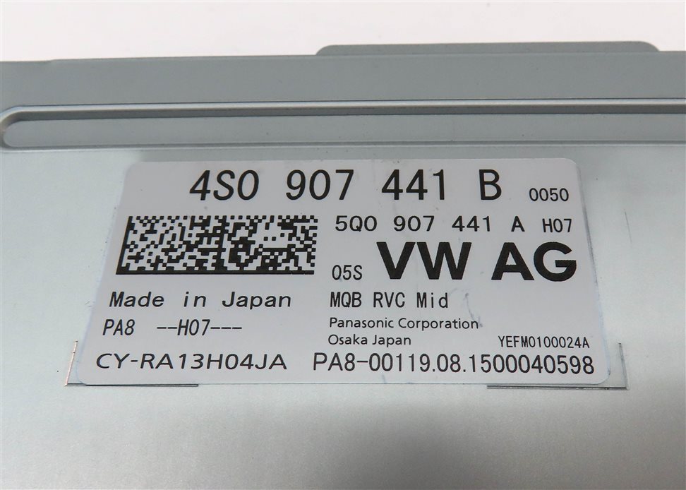 Thumbnail 4: 15-18 A7 A8 S7 RS7 S8 C7 4G8 D4 REARVIEW REVERSE BACKUP CAMERA CONTROL MODULE