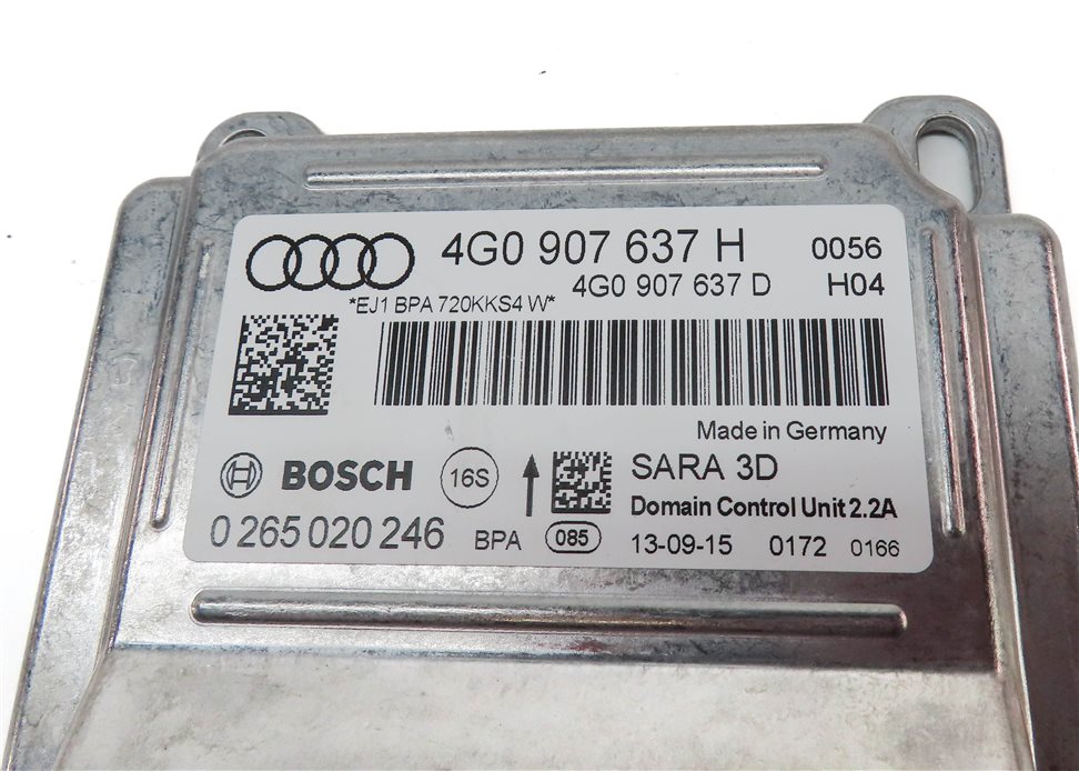 Thumbnail 4: 2016 AUDI A7 (C7) YAW TURN RATE STABILITY CONTROL SENSOR MODULE