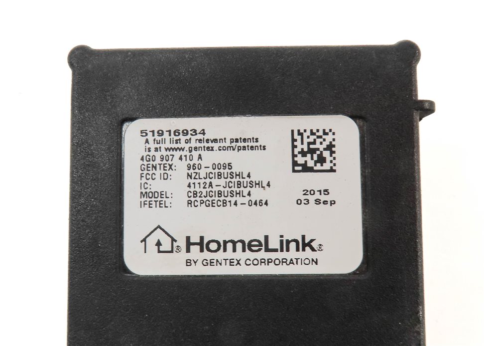 Thumbnail 6: 12-18 AUDI A4 S4 A6 S6 A7 Q5 (C7 B8 8K 8R) HOMELINK GARAGE DOOR OPENER MODULE