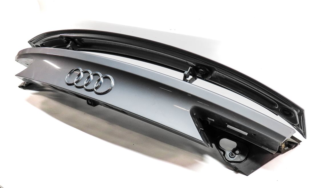 12-18 AUDI A7 S7 C7 4G8 REAR TRUNK LID ASSEMBLY SPOILER BACKUP CAMERA (Gray)