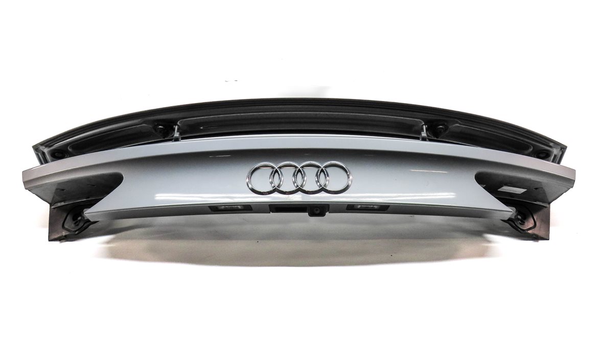 Thumbnail 2: 12-18 AUDI A7 S7 C7 4G8 REAR TRUNK LID ASSEMBLY SPOILER BACKUP CAMERA (Gray)