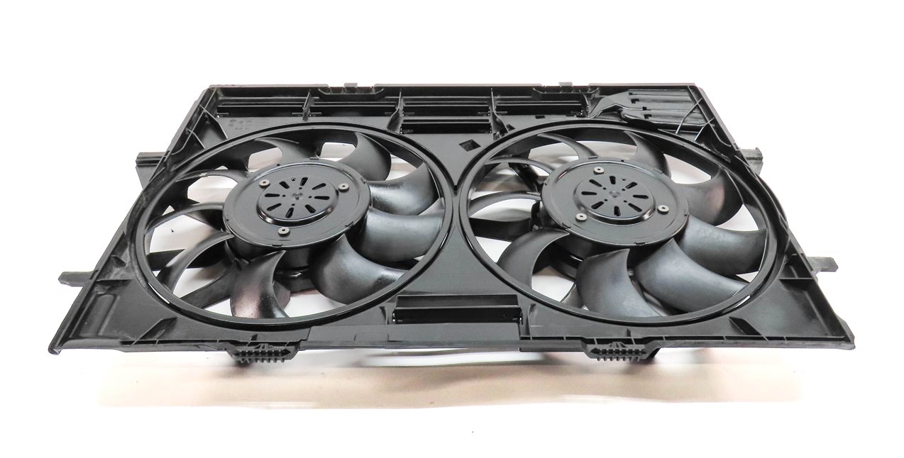 Thumbnail 4: 12-18 AUDI A6 A7 (C7) 3.0L SUPERCHARGED ENGINE RADIATOR COOLING FAN w/ SHROUD