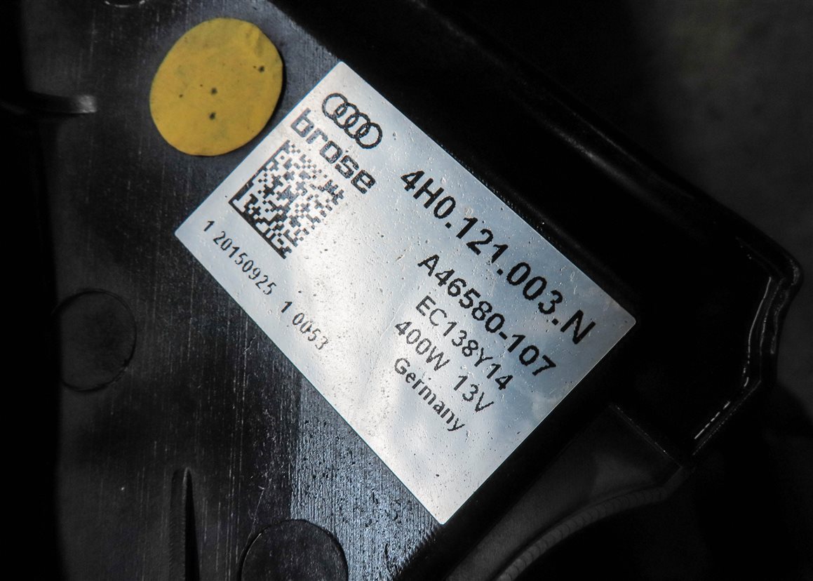 Thumbnail 9: 12-18 AUDI A6 A7 (C7) 3.0L SUPERCHARGED ENGINE RADIATOR COOLING FAN w/ SHROUD