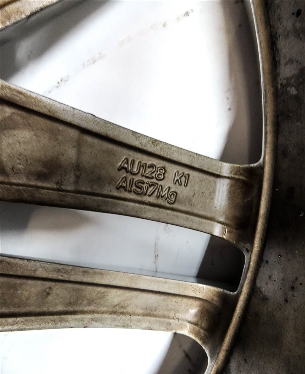Thumbnail 7: 2016-2018 AUDI A7 (C7) 19X9 FRONT or REAR  7 DOUBLE SPOKE ALLOY WHEEL RIM