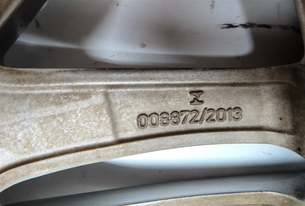 Thumbnail 10: 2016-2018 AUDI A7 (C7) 19X9 FRONT or REAR  7 DOUBLE SPOKE ALLOY WHEEL RIM