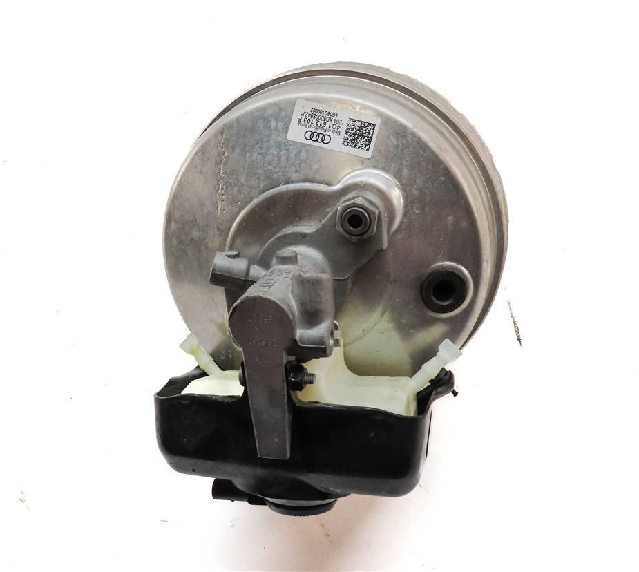 Thumbnail 4: 2016-2018 AUDI A6 A7 (C7 4G8) POWER BRAKE BOOSTER w/ MASTER CYLINDER RESERVOIR