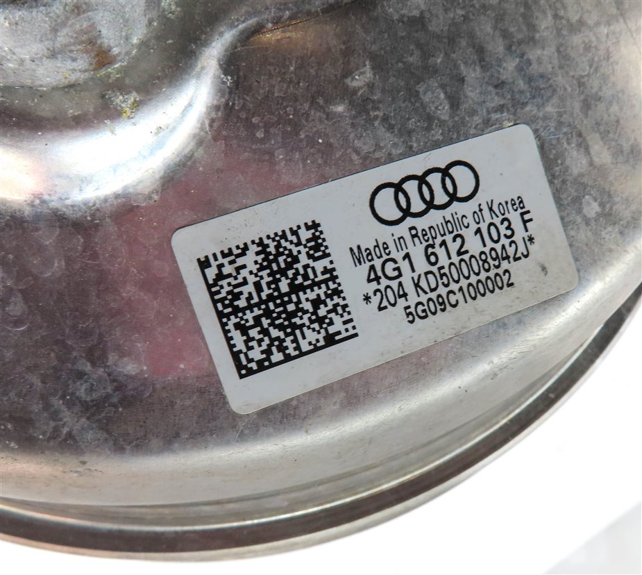 Thumbnail 5: 2016-2018 AUDI A6 A7 (C7 4G8) POWER BRAKE BOOSTER w/ MASTER CYLINDER RESERVOIR