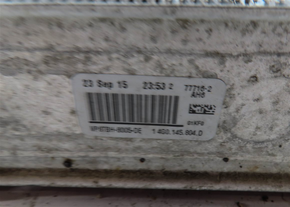 Thumbnail 7: 12-18 AUDI A6 A7 S5 B8 8T C7 3.0L SUPER LEFT ENGINE AUXILIARY COOLER RADIATOR