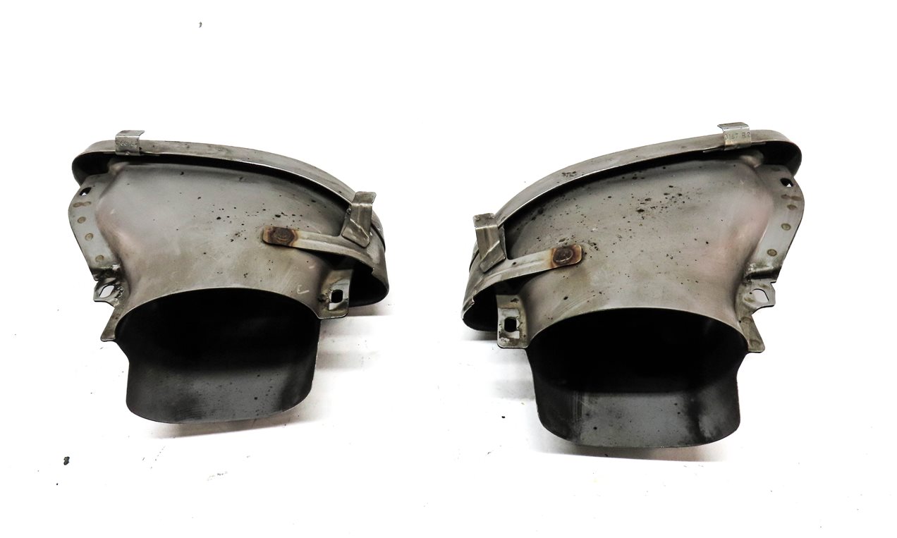 Thumbnail 4: 2015 MERCEDES C300 (W205) REAR LEFT & RIGHT EXHAUST MUFFLER TIP SET/2 (CHROME)