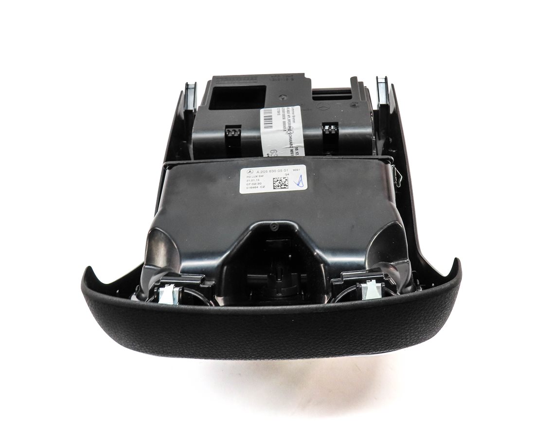 Thumbnail 7: 2015 MERCEDES C300 (W205) REAR CENTER CONSOLE HEAT AIR AC HVAC DUAL VENT (Black)
