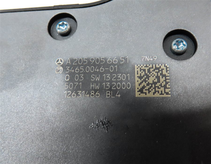 Thumbnail 6: 15-21 MERCEDES C GLC CLASS (W205 X253) FRONT LEFT DRIVER MEMORY SEAT SWITCH