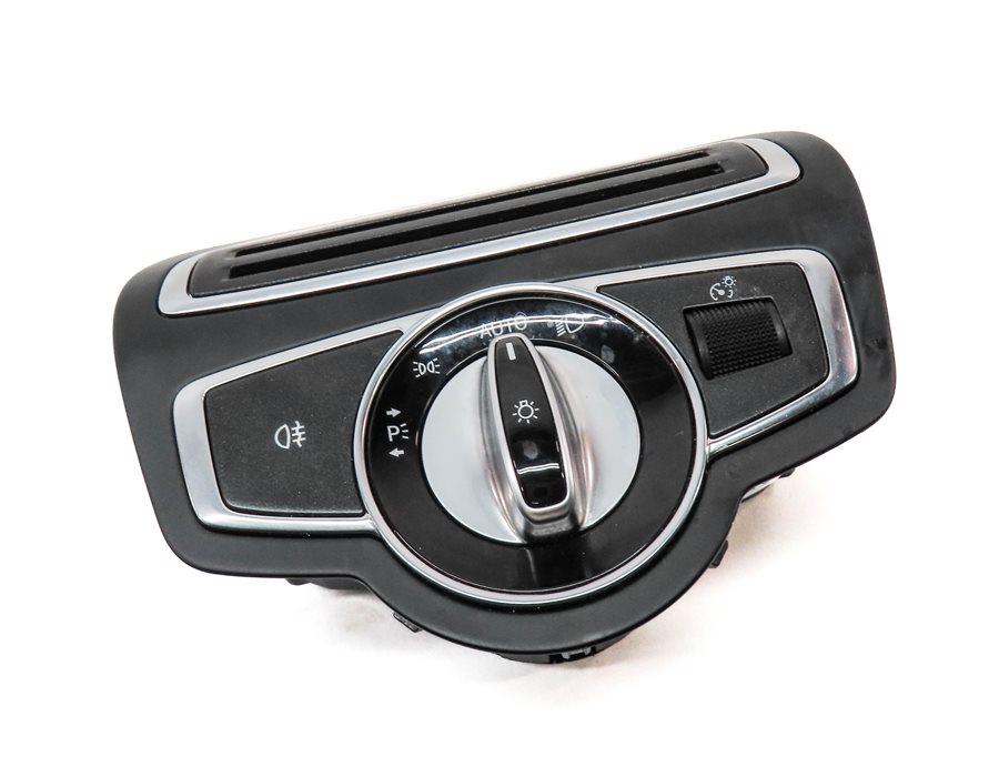 Thumbnail 3: 2015-2021 MERCEDES C300 C400 C43 (W205) HEADLIGHT FOGLIGHT SWITCH w/TRIM (BLACK)