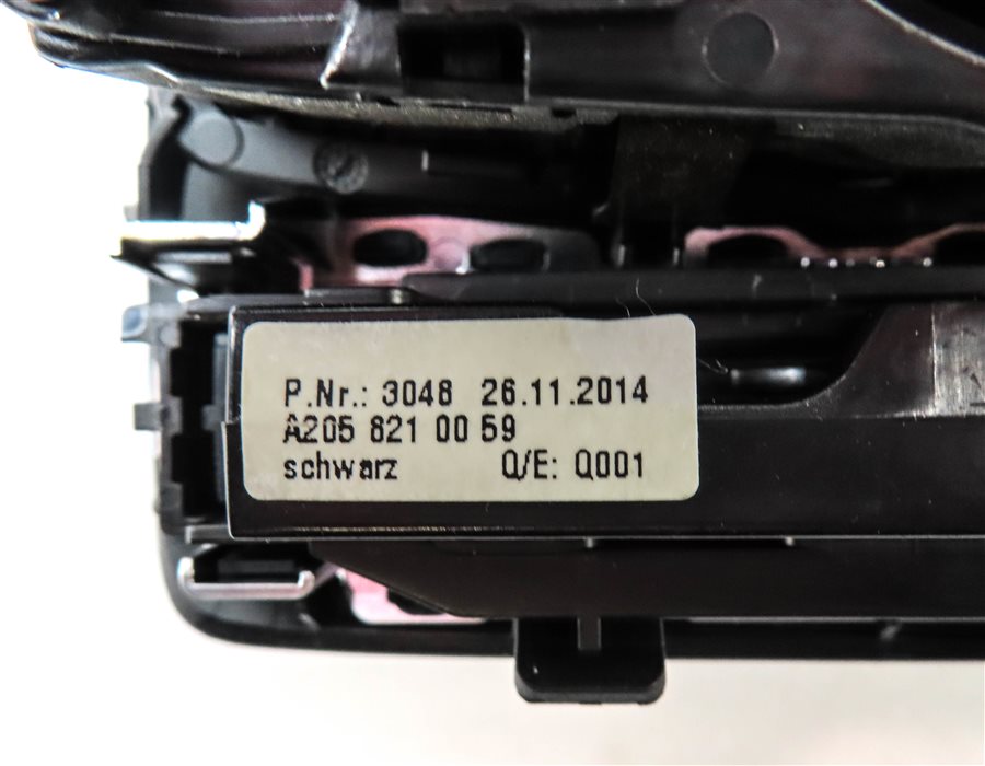 Thumbnail 7: 2015-2021 MERCEDES C300 C400 C43 (W205) HEADLIGHT FOGLIGHT SWITCH w/TRIM (BLACK)