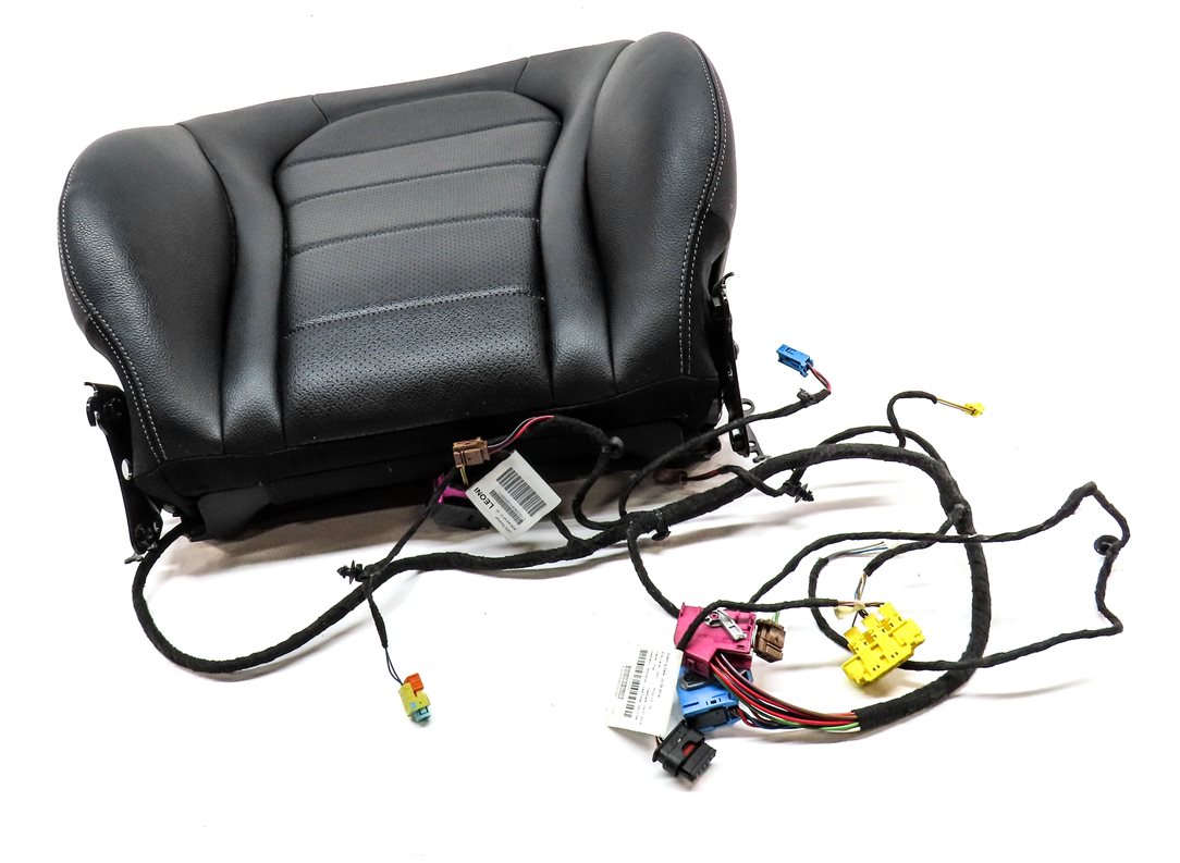 Thumbnail 3: 15 MERCEDES C300 W205 RIGHT PASSENGER UPPER MEMORY HEATED SEAT CUSHION (Black)