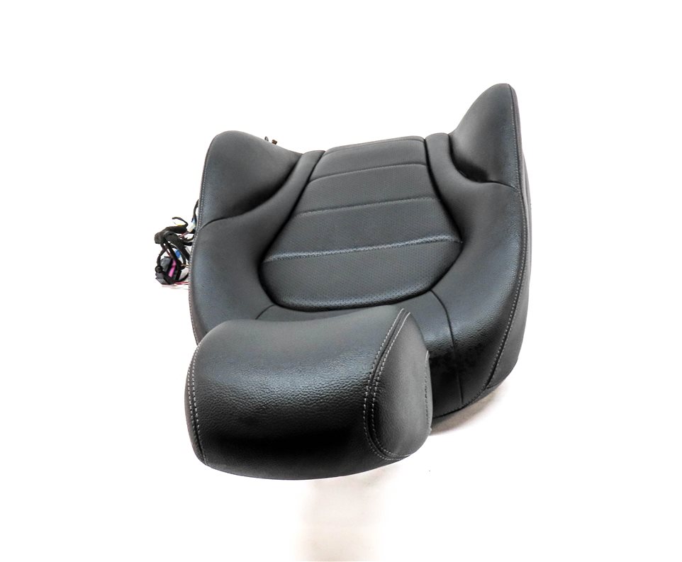 Thumbnail 4: 15 MERCEDES C300 W205 FRONT LEFT DRIVER UPPER HEATED MEMORY SEAT CUSHION (Black)