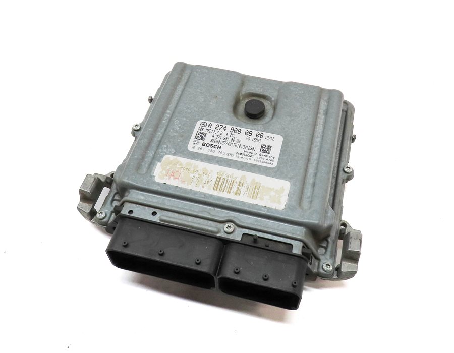 15-16 MERCEDES C300 C350E (W205) 2.0. TURBO M274 ENGINE CONTROL MODULE COMPUTER