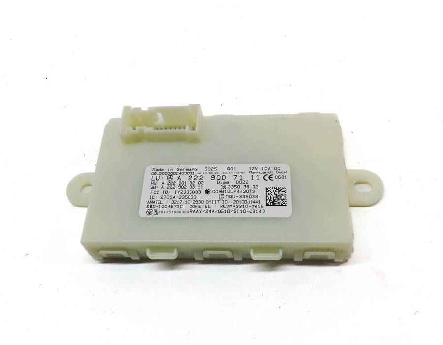 Thumbnail 2: 15-19 MERCEDES C300 C400 GLC300 S400 S550 S600 (W205 W222 X253) KEYLESS MODULE