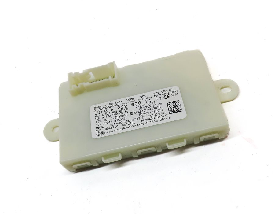 Thumbnail 3: 15-19 MERCEDES C300 C400 GLC300 S400 S550 S600 (W205 W222 X253) KEYLESS MODULE