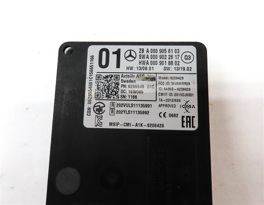 Thumbnail 4: 2015-2016 MERCEDES C300 C350 C400 C450 C63 (W205) REAR BLIND SPOT RADAR MODULE