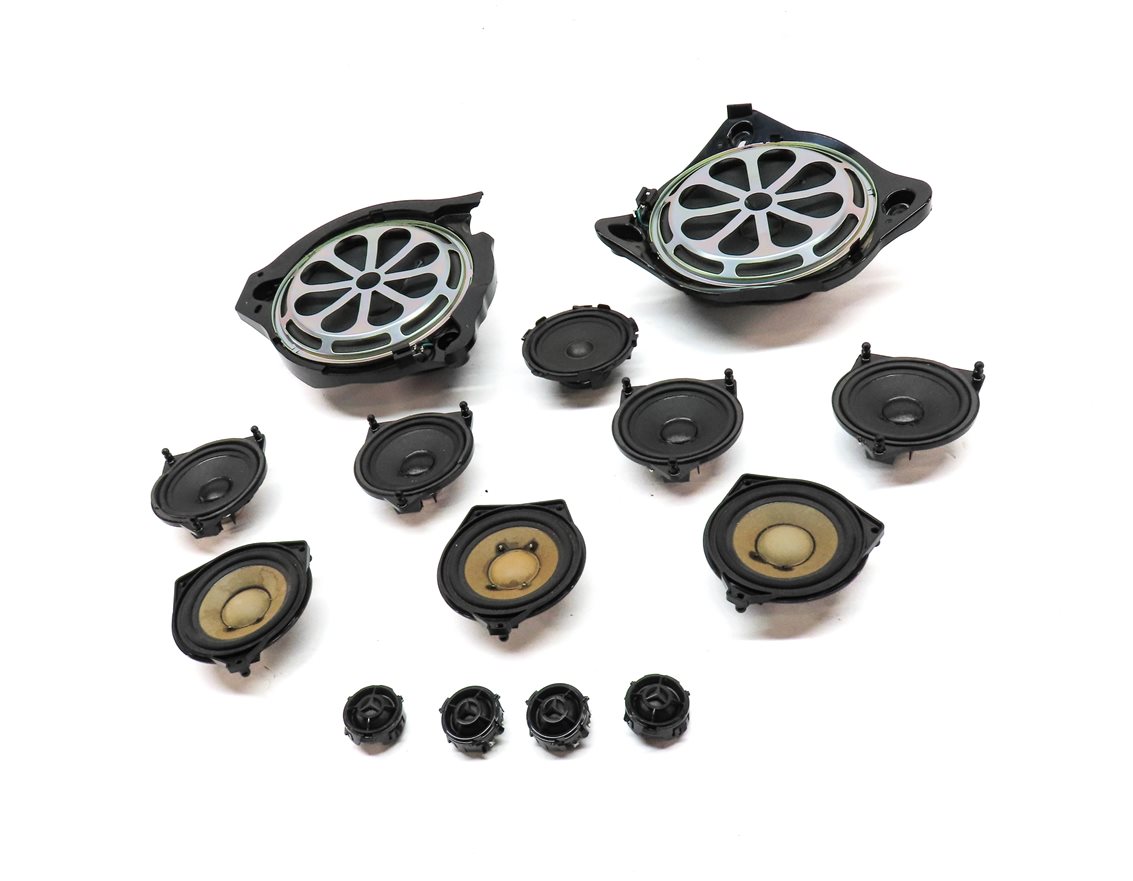Thumbnail 2: 2015 MERCEDES C300 (W205) RADIO AUDIO BURMESTER SOUND SYSTEM SPEAKER SET/14