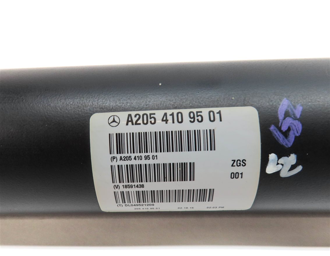 Thumbnail 6: 15-17 MERCEDES C300 W205 2.0T AUTO TRANS RWD COUPE SEDAN DRIVE SHAFT DRIVESHAFT