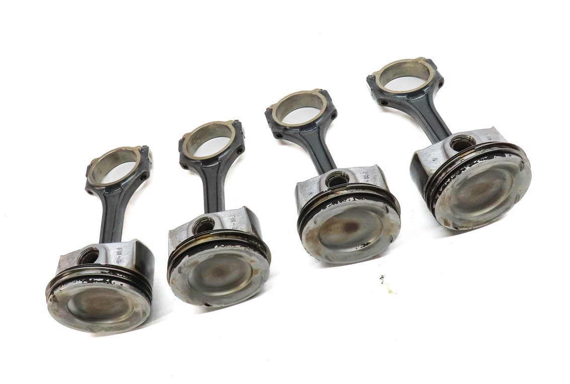 Thumbnail 3: 15-22 MERCEDES C E GLC SLC SLK (W205 W213 R171 X254) 2.0L M274 ENGINE PISTON SET