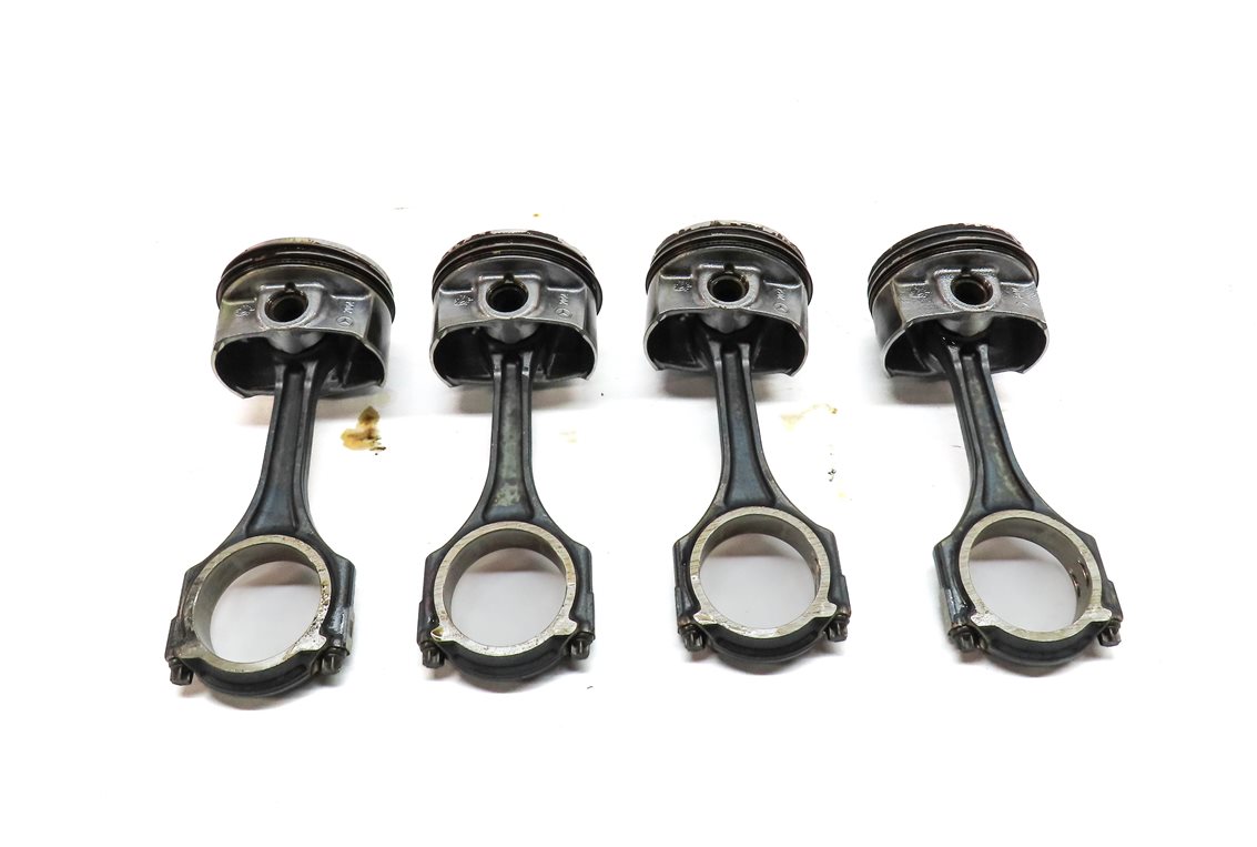 Thumbnail 4: 15-22 MERCEDES C E GLC SLC SLK (W205 W213 R171 X254) 2.0L M274 ENGINE PISTON SET