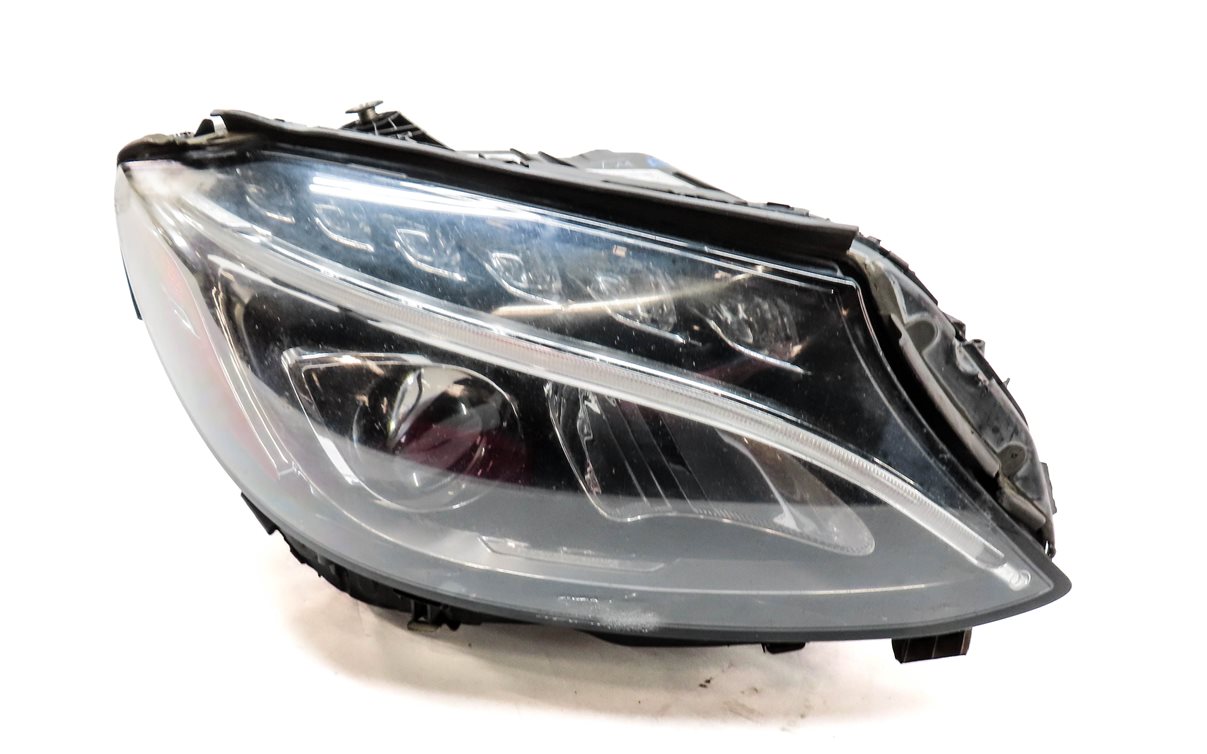 15-18 MERCEDES C300 C350 C400 C450 (W205) FRONT RIGHT LED STATIC HEADLIGHT LAMP