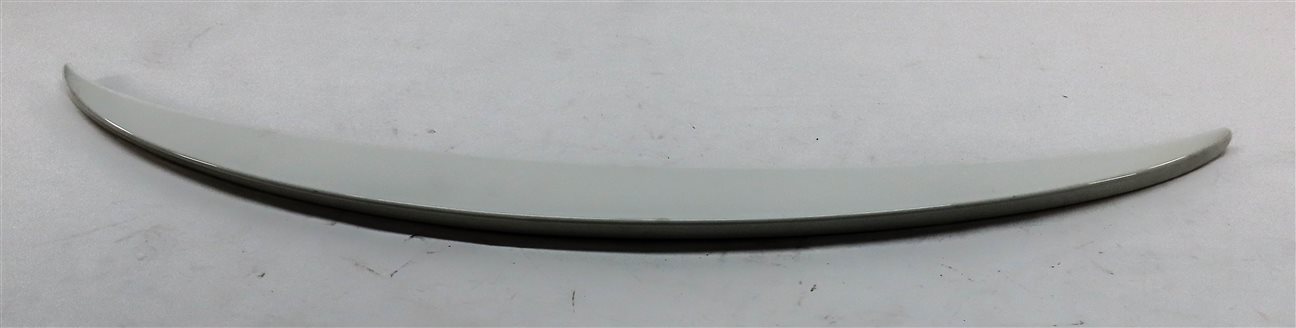 15-21 MERCEDES C CLASS W205 REAR TRUNK LID SPOILER TRIM PANEL (White)
