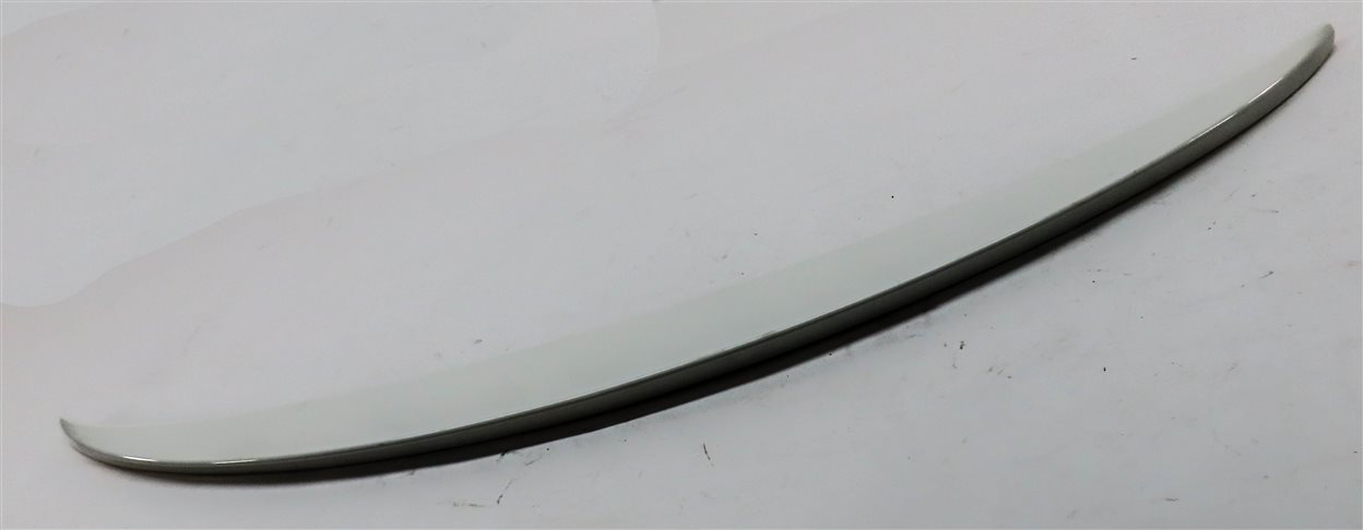 Thumbnail 3: 15-21 MERCEDES C CLASS W205 REAR TRUNK LID SPOILER TRIM PANEL (White)