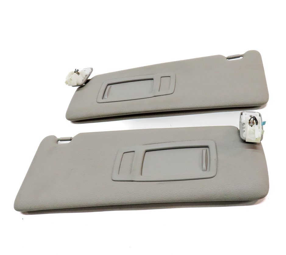Thumbnail 2: 12-19 BMW 3 4 SERIES (F30 F31 F32 F33) FRONT LEFT & RIGHT SUNVISOR SET(Gray)