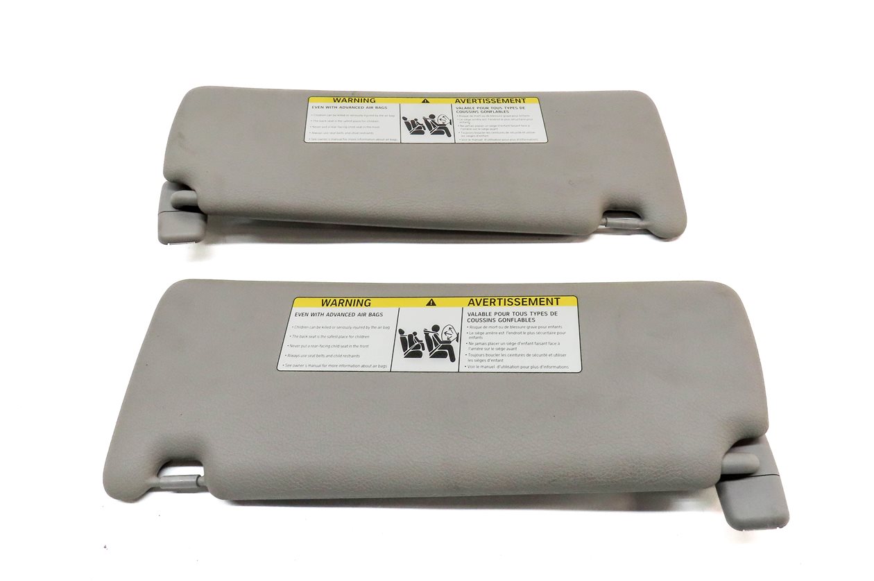 Thumbnail 5: 12-19 BMW 3 4 SERIES (F30 F31 F32 F33) FRONT LEFT & RIGHT SUNVISOR SET(Gray)