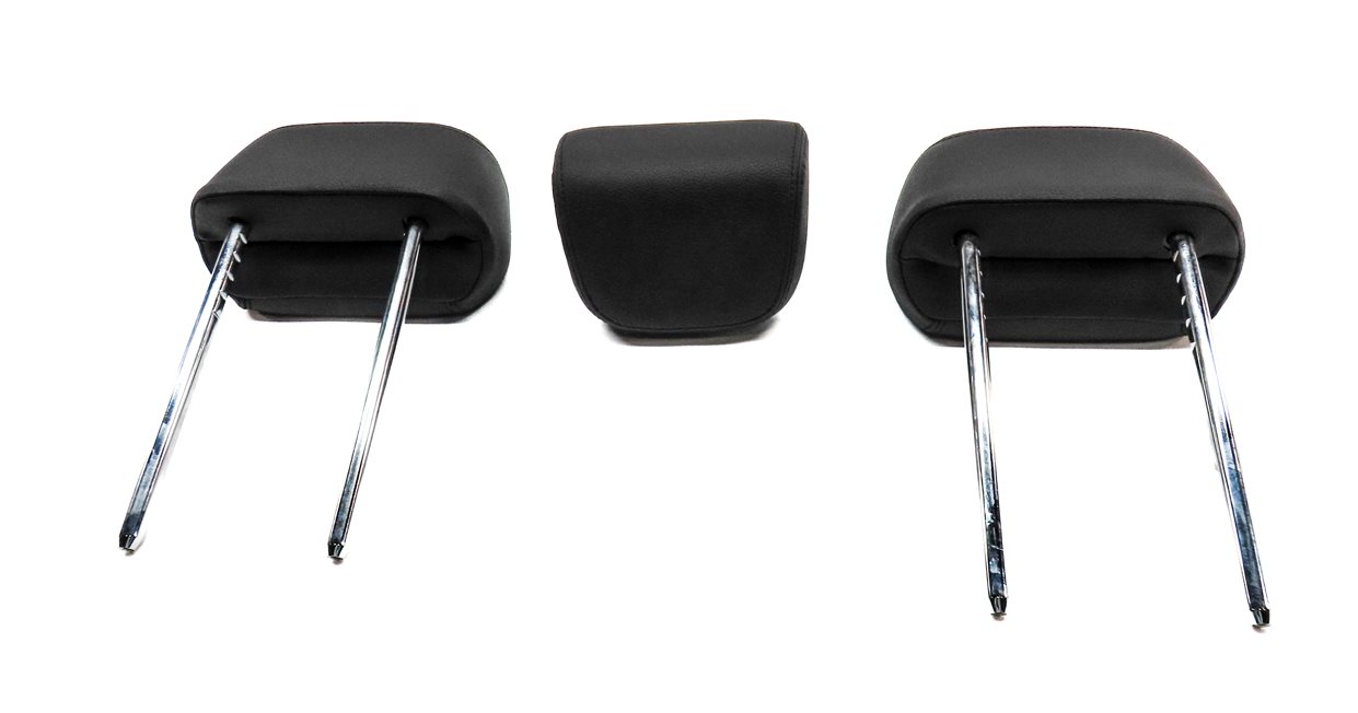 Thumbnail 6: 2014 BMW 328D (F30) REAR LEFT/CENTER/RIGHT SEAT HEAD REST SET/3 (Black)