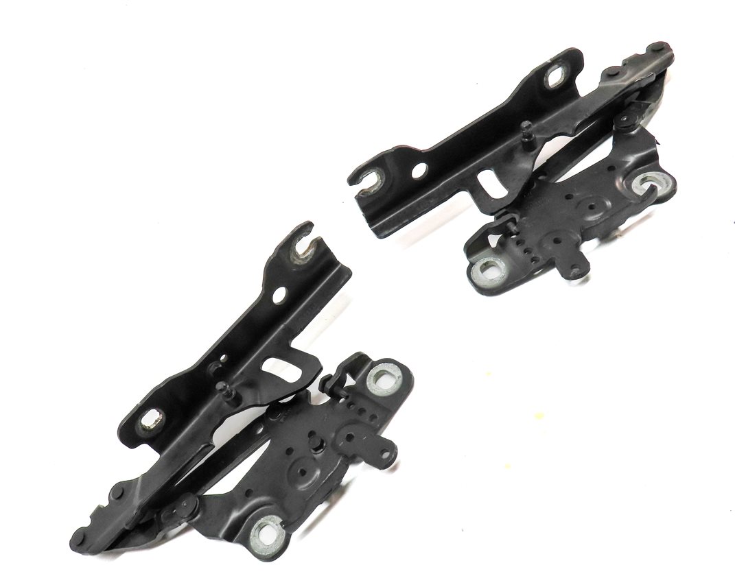Thumbnail 3: 12-21 BMW 2 3 4 SERIES (F22 F30 F32 F34) LEFT & RIGHT HOOD HINGE SET 2 (Black)