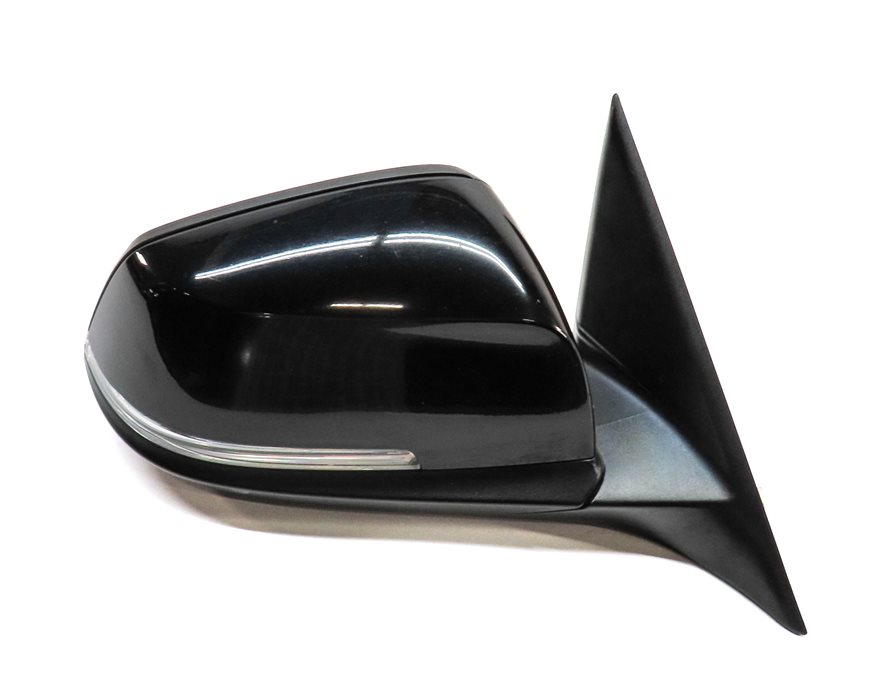 Thumbnail 6: 13-19 BMW 320i 328i 330i 335i F30 RIGHT P-FOLD HEAT MEM DIM DOOR MIRROR (Black)