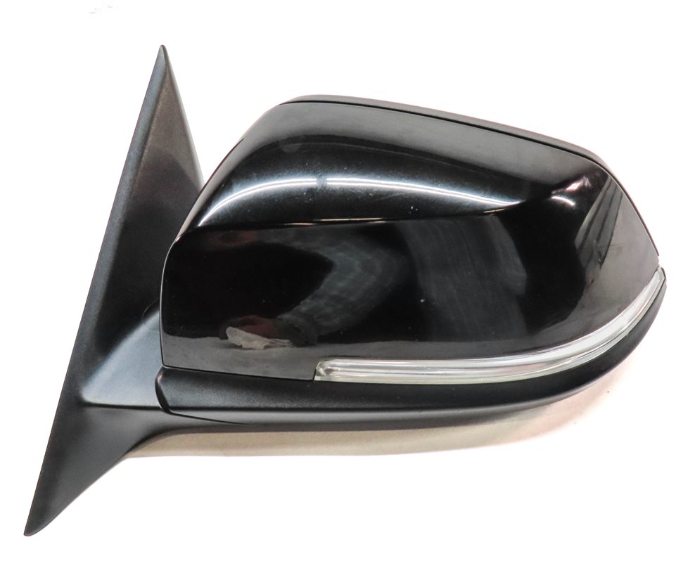 Thumbnail 6: 13-19 BMW 320i 328i 330i 335i (F30) LEFT P-FOLD HEAT MEM DIM DOOR MIRROR (Black)