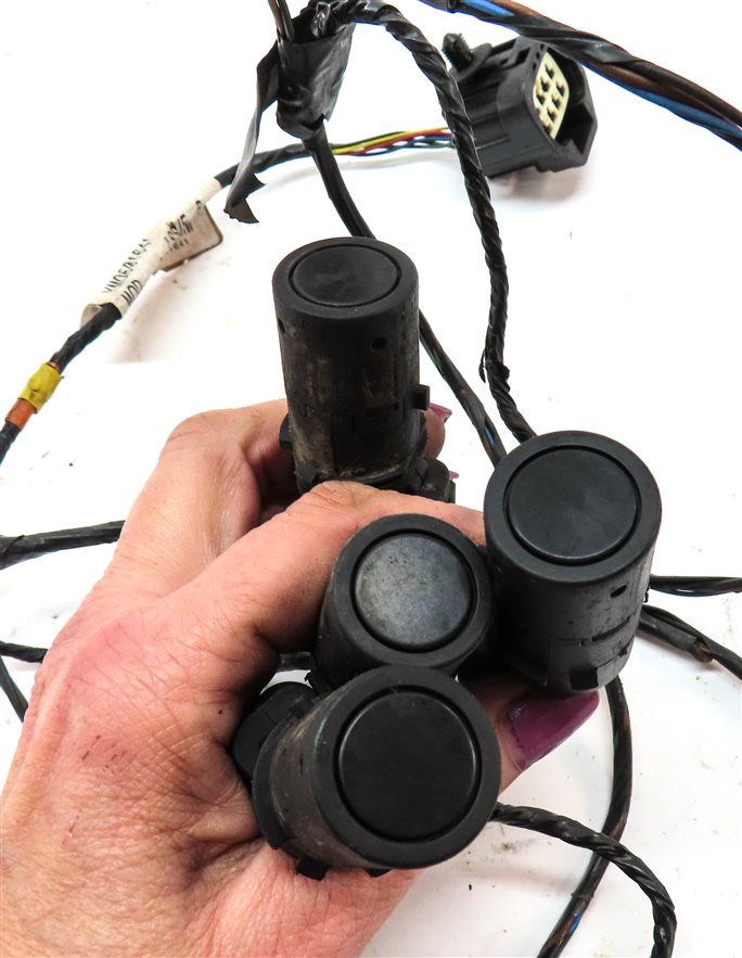 Thumbnail 5: 2008 RANGE ROVER SPORT (L320) REAR PDC PARK DISTANCE SENSOR SET-4 w/ HARNESS