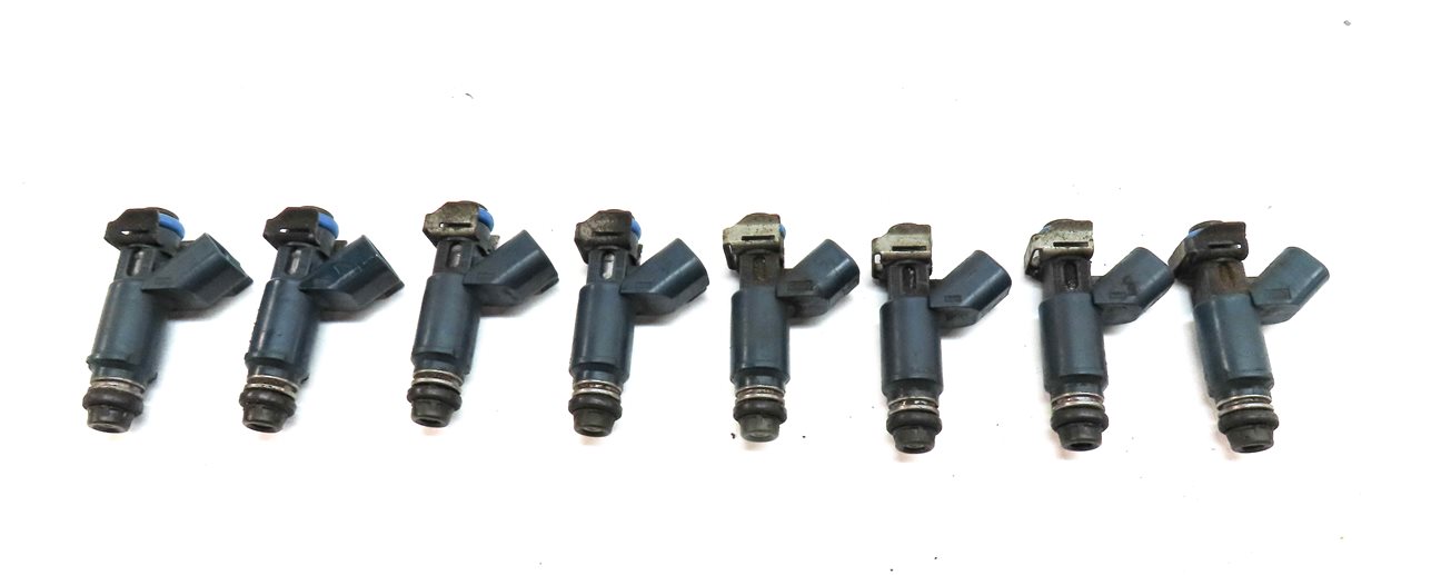 Thumbnail 4: 06-09 RANGE ROVER SPORT (L320 L322) 4.2L SUPERCHARGED ENGINE FUEL INJECTOR SET-8