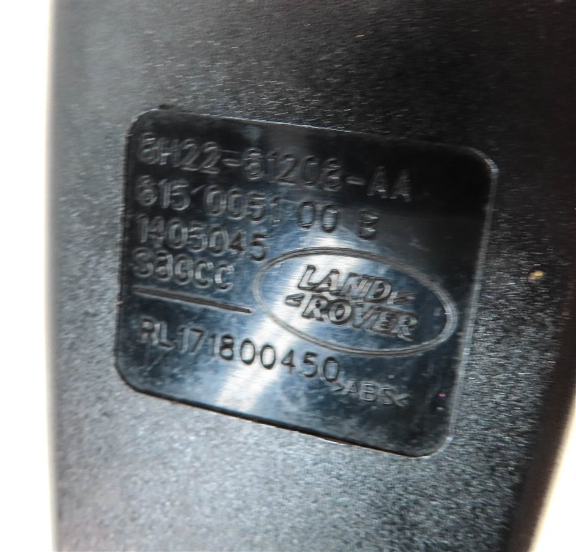 Thumbnail 6: 08-16 LR3 LR4 RANGE ROVER SPORT L320 FRONT RIGHT SEATBELT BUCKLE RECEIVER BLACK