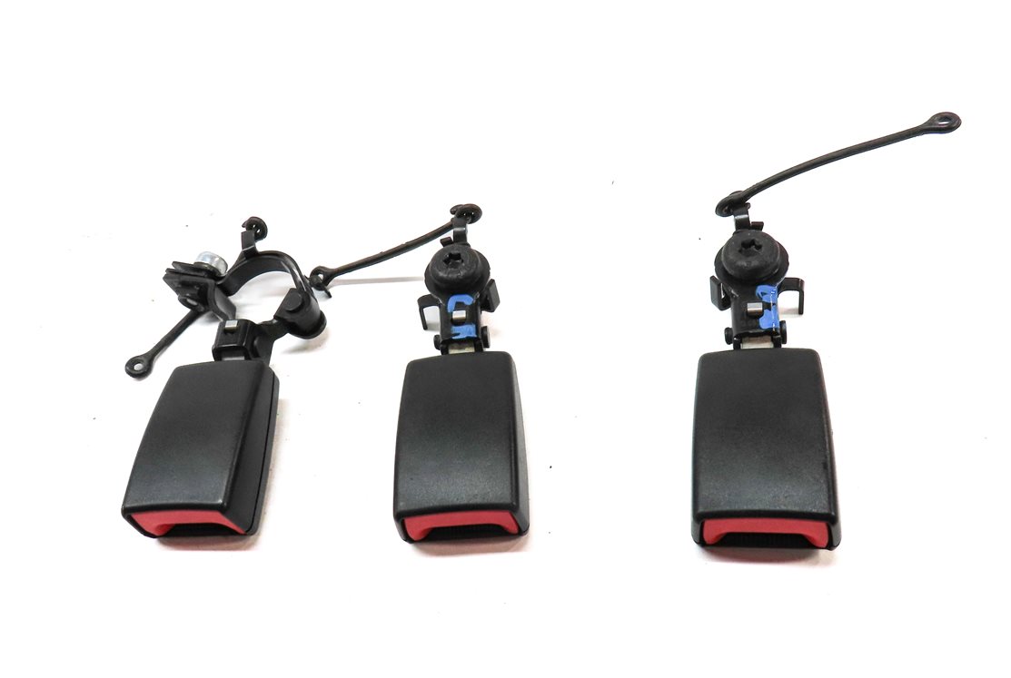 Thumbnail 2: 2008 RANGE ROVER SPORT L320 REAR 2nd ROW SEAT SEATBELT BUCKLE RECEIVER SET-3