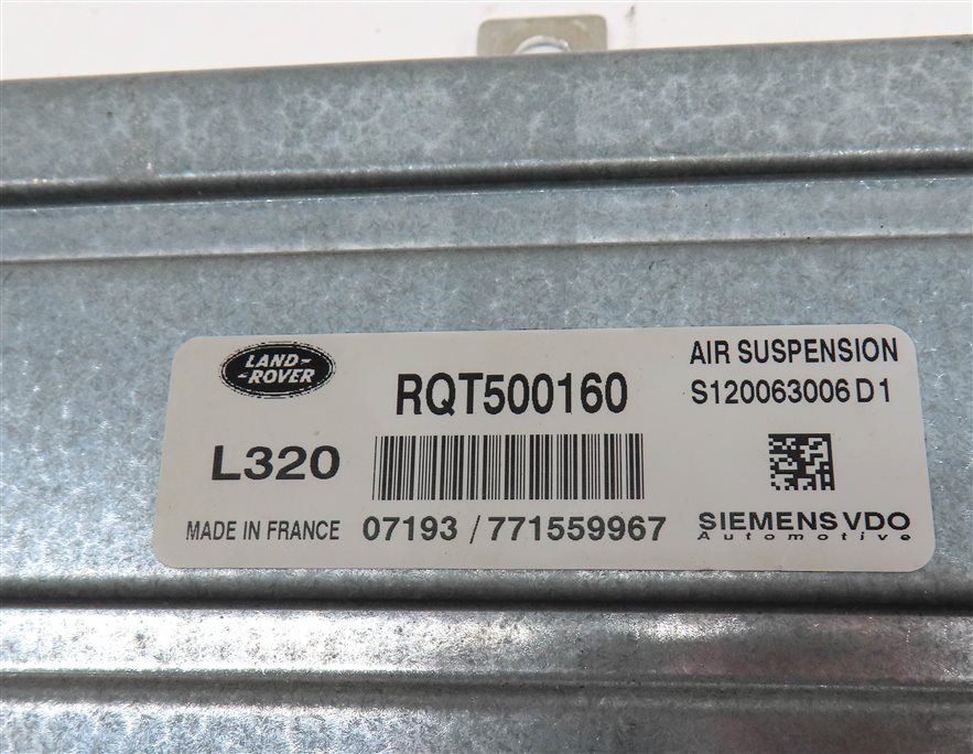 Thumbnail 4: 2008 RANGE ROVER SPORT (L320) AIR SUSPENSION COMPRESSOR CONTROL MODULE