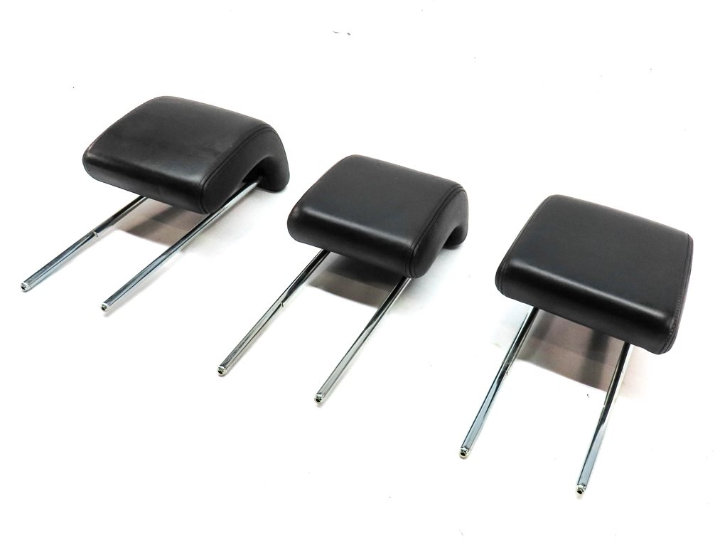 Thumbnail 2: 07-09 RANGE ROVER SPORT L320 REAR SEAT LEFT CENTER RIGHT HEADREST SET-3 (Black)