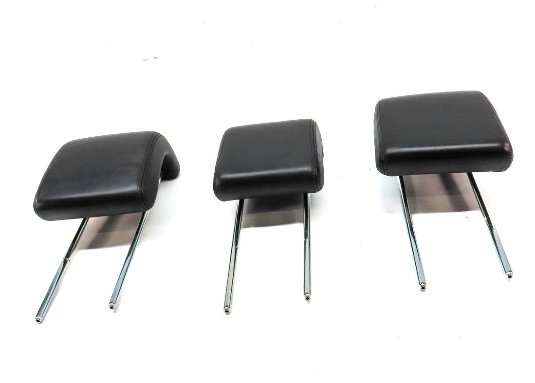 Thumbnail 3: 07-09 RANGE ROVER SPORT L320 REAR SEAT LEFT CENTER RIGHT HEADREST SET-3 (Black)