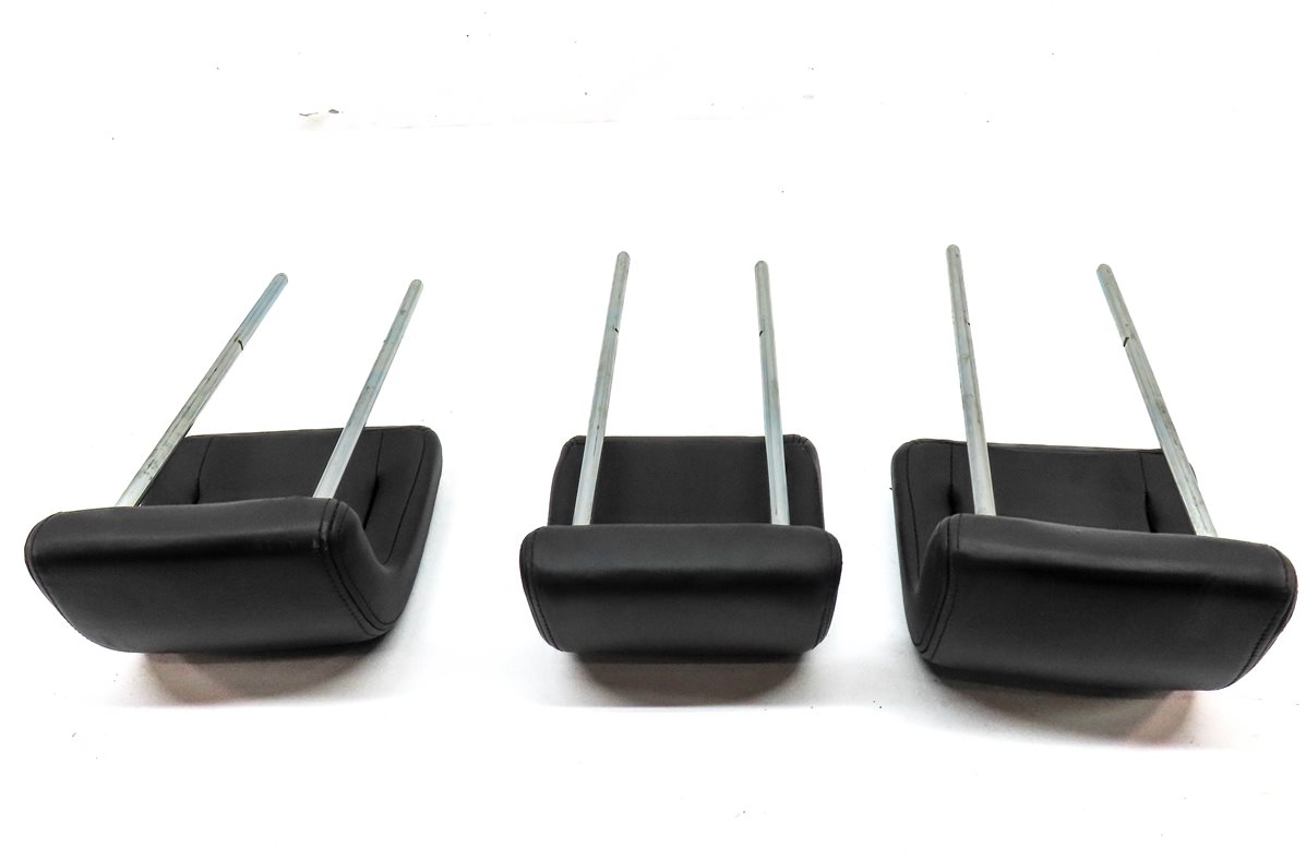 Thumbnail 6: 07-09 RANGE ROVER SPORT L320 REAR SEAT LEFT CENTER RIGHT HEADREST SET-3 (Black)