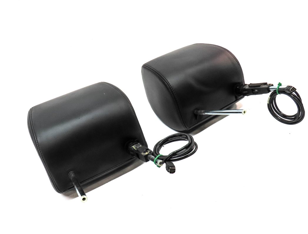 Thumbnail 5: 2008 RANGE ROVER SPORT (L320) FRONT LEFT & RIGHT HEADREST SET w/ SCREEN (Black)