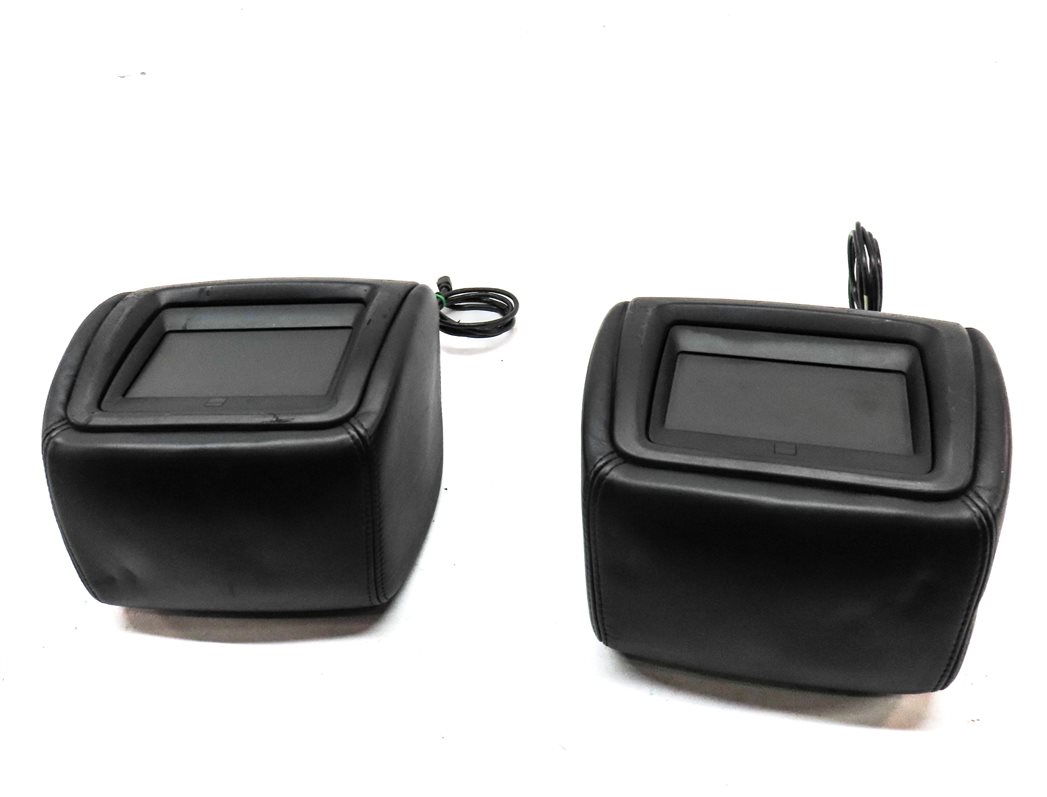 Thumbnail 7: 2008 RANGE ROVER SPORT (L320) FRONT LEFT & RIGHT HEADREST SET w/ SCREEN (Black)