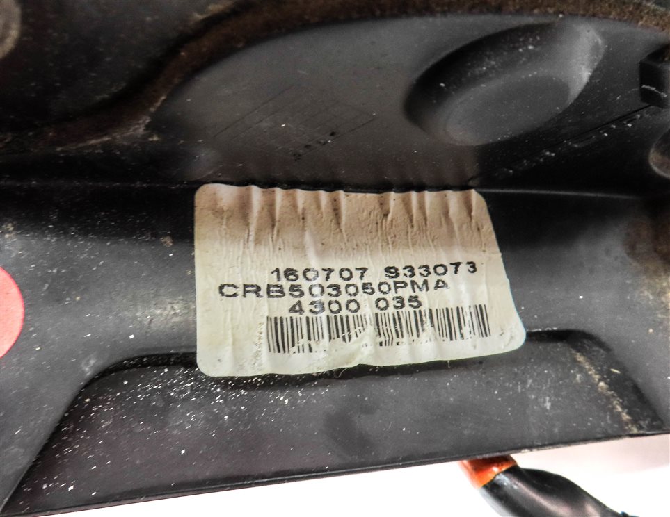 Thumbnail 5: 08-09 RANGE ROVER SPORT (L320) LEFT P-FOLD HEATED MEMORY DOOR MIRROR (TEXTURED)