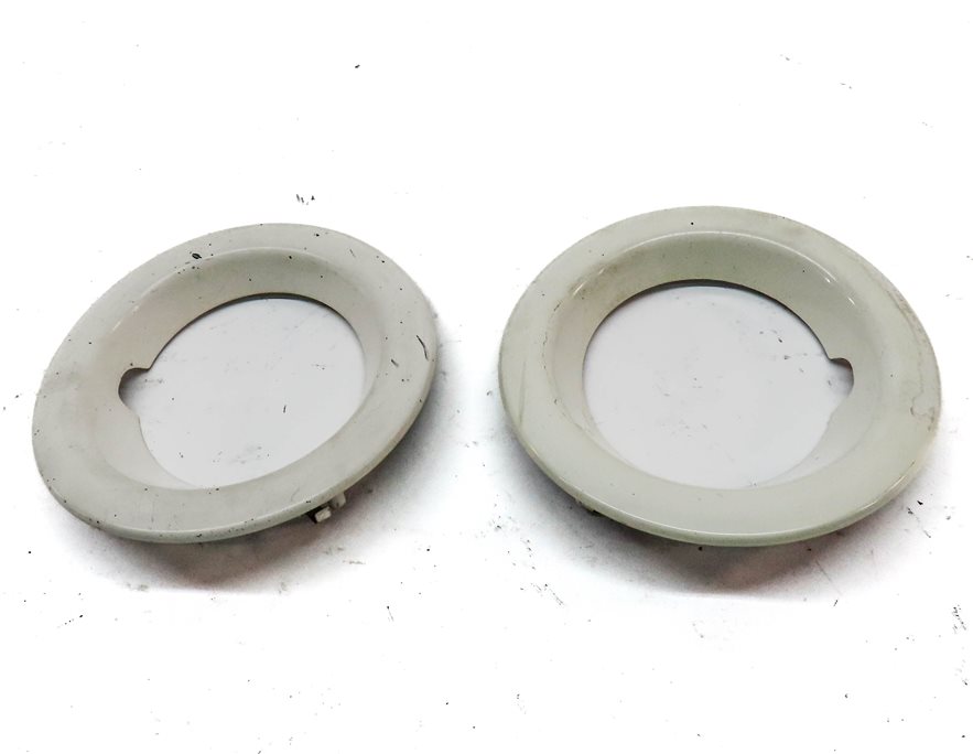 Thumbnail 2: 2008 RANGE ROVER SPORT (L320) FRONT LEFT & RIGHT FOGLIGHT TRIM SET-2 (WHITE)