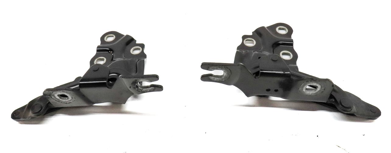 Thumbnail 4: 2011-2018 BMW X3 X4 (F25 F26) FRONT LEFT & RIGHT HOOD HINGE SET 2 (Brown)